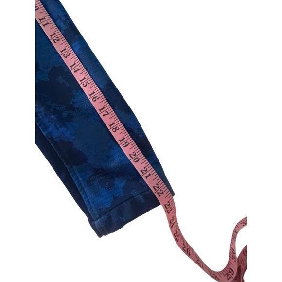 Free Country Ladies Blue Neon Yellow Super Softshell Tie Dye Zip Up Jacket 14/16 - Picture 5 of 9